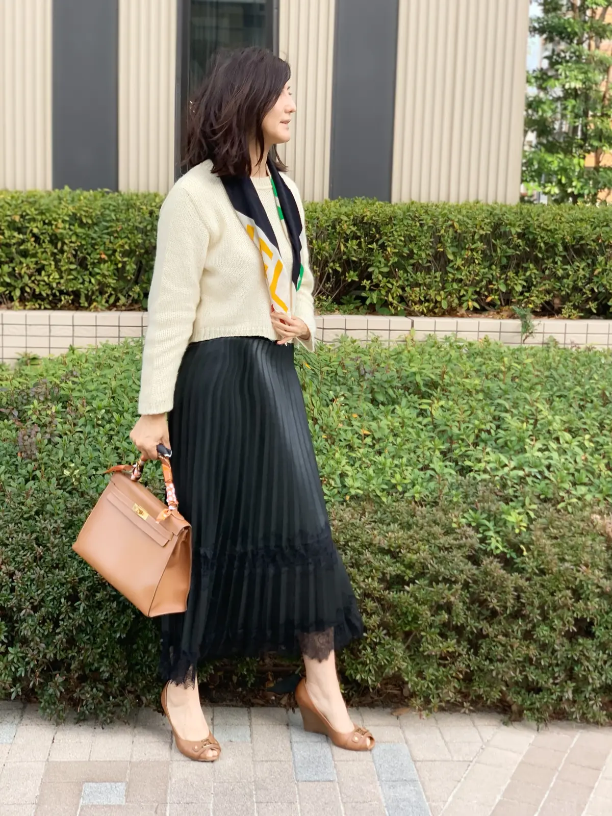 バックと靴の鉄板な合わせ方❗️の画像_2