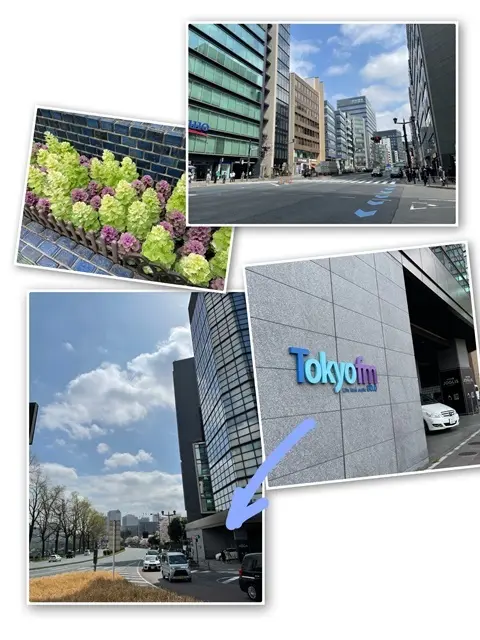麹町駅前から東京エフエム、半蔵門交差点