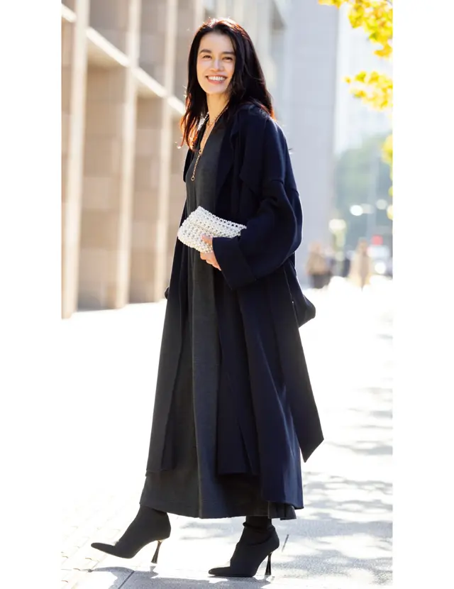 「このコートなら下はスウェットでもいいね」と友人にいわせた私史上、最高のコートです!