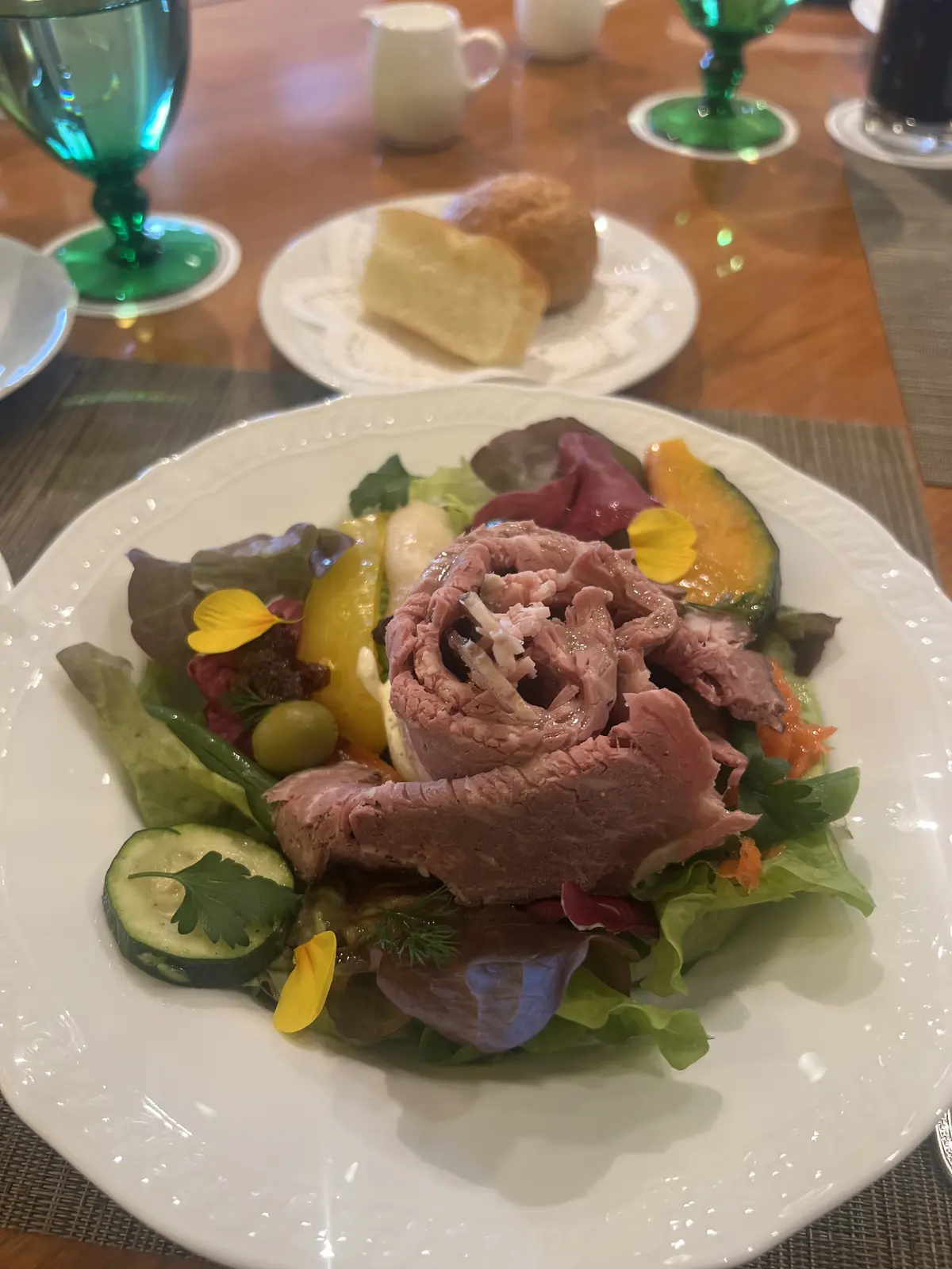 濃淡グレーコーデでランチ@ホテル椿山荘東の画像_6