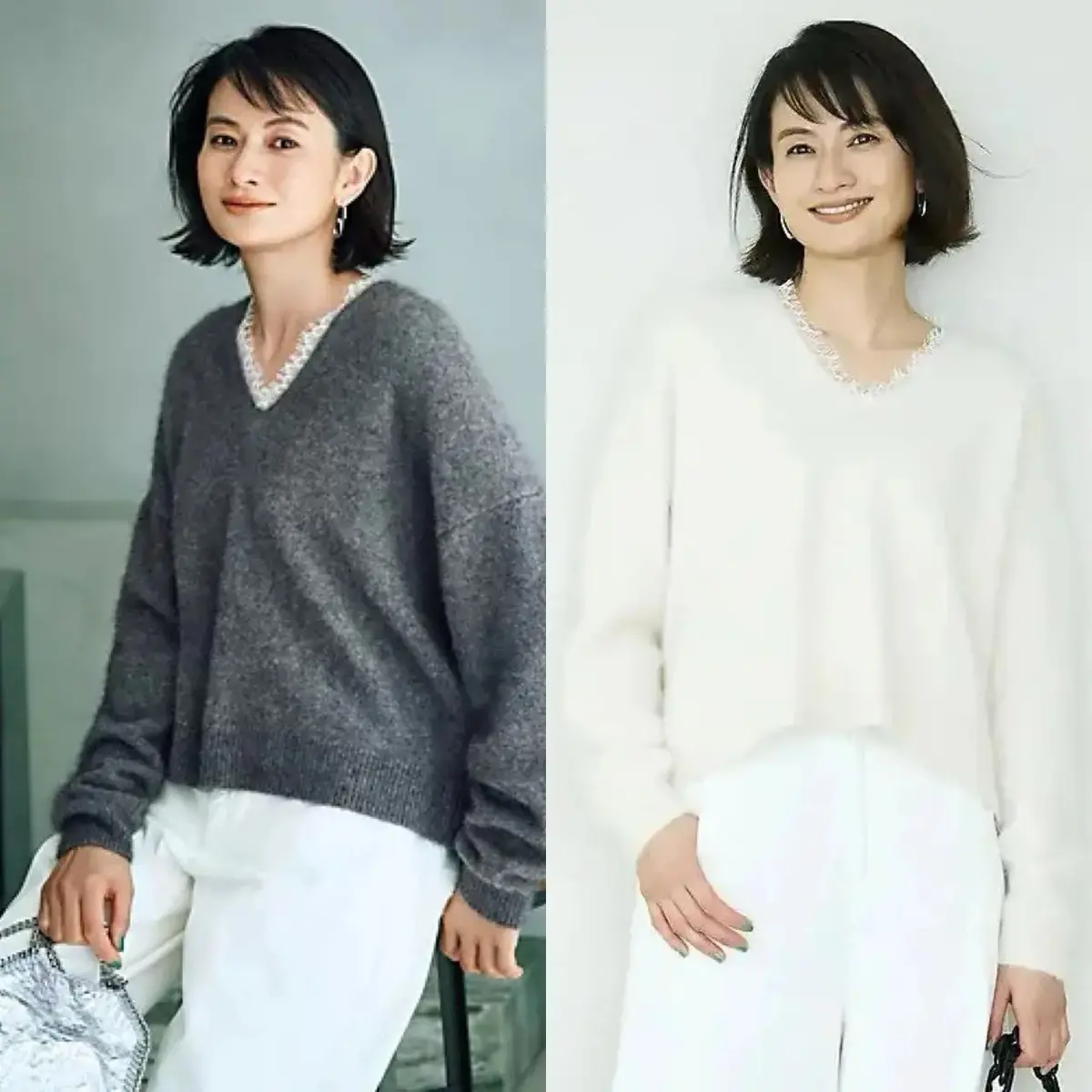 寒暖差のある11月、50代はニット・ジャケット・アウターをどう着こなすのがおしゃれ？