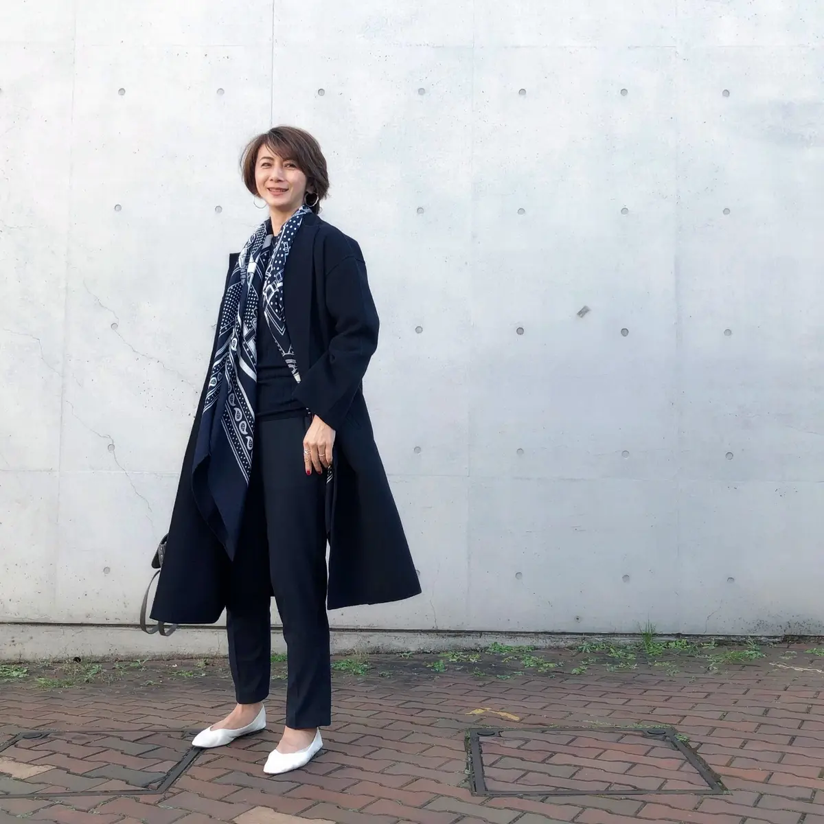 冬でも軽やかな靴での画像_3