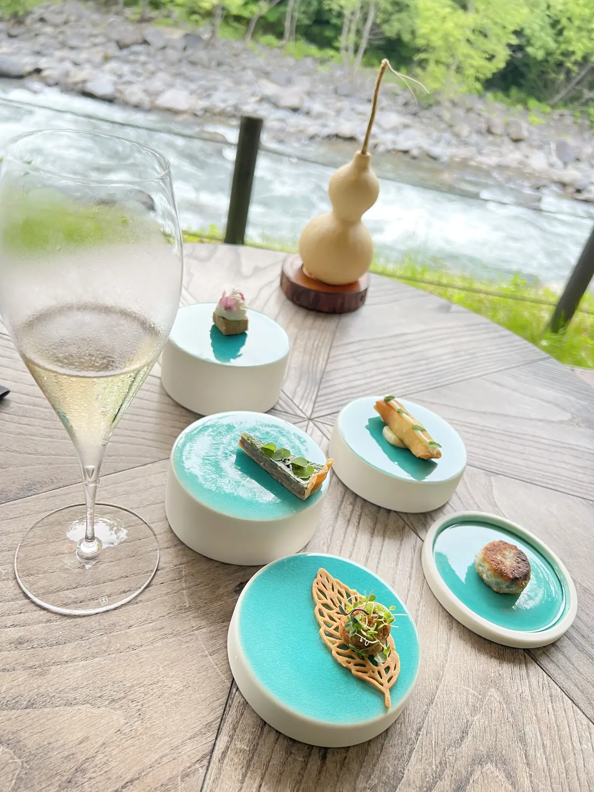 奥入瀬渓流ホテル　ディナー　アミューズ