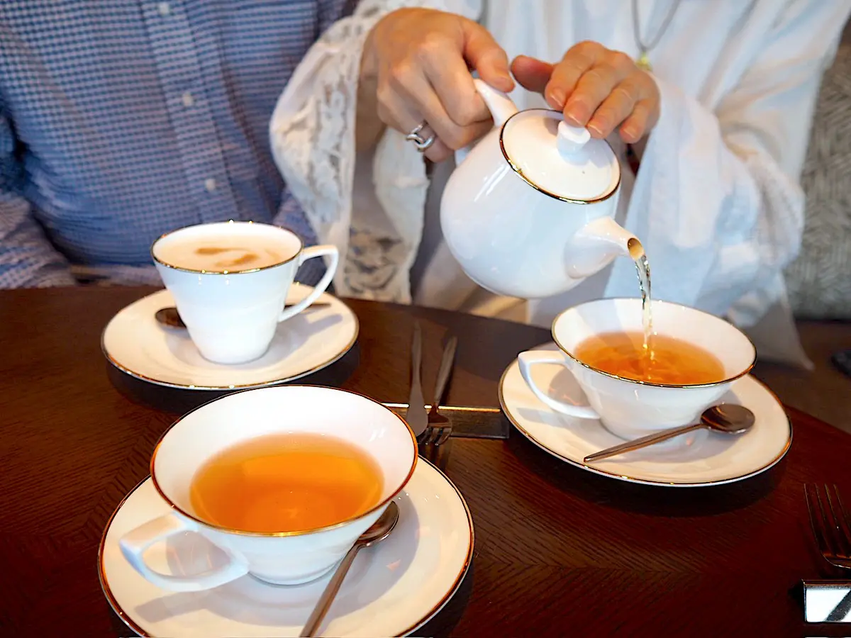 プチプラニットのセットアップで、友人とのの画像_5