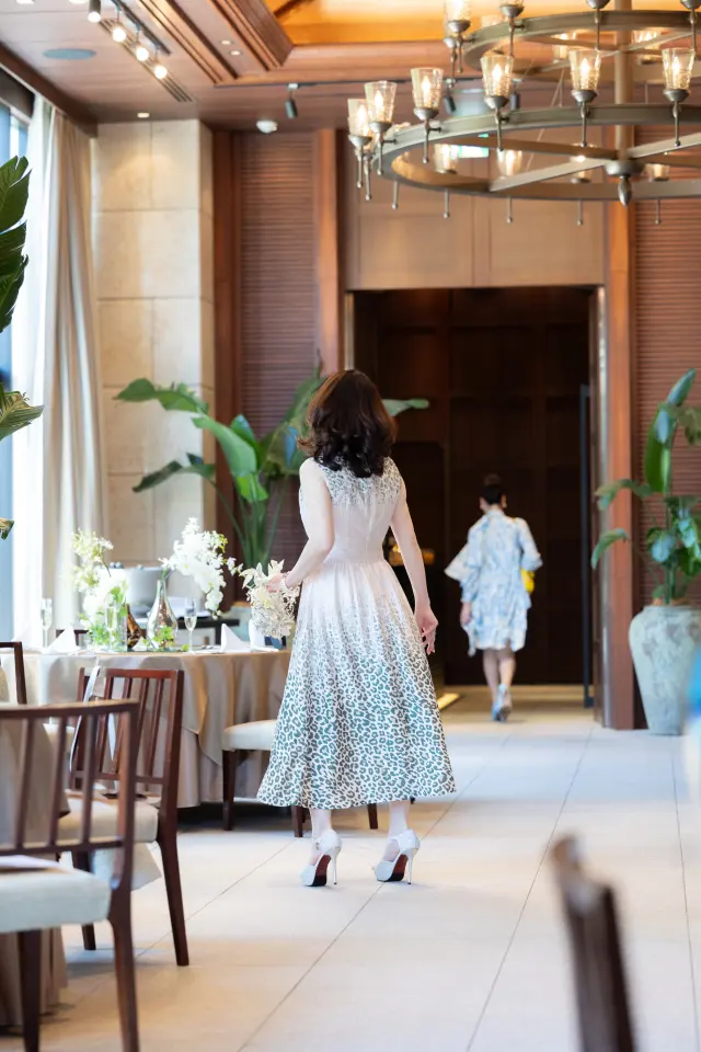 春のランチパーティー♡ワンピースの装い の画像_5