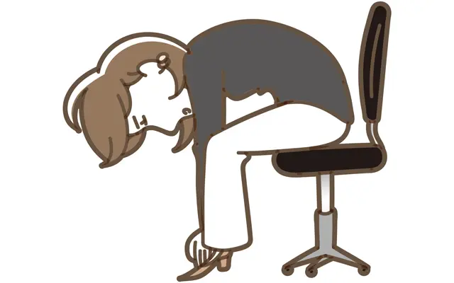 肘を伸ばし、おへそを床につけた状態で痛気持ちいいところまで反らせる