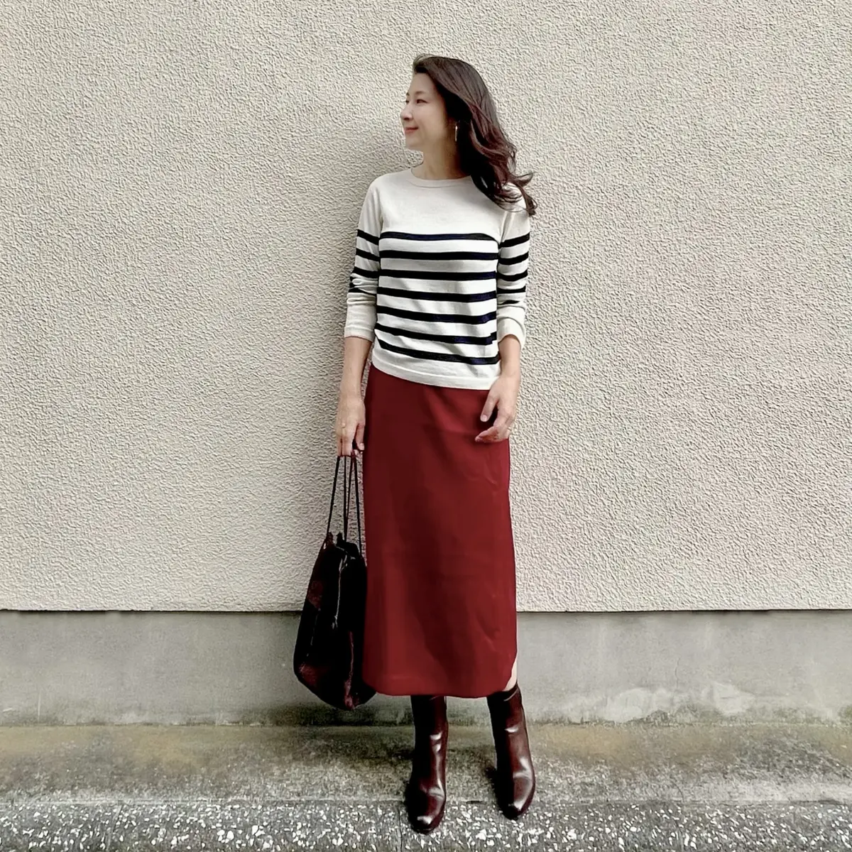 華組　ブーツコーデ