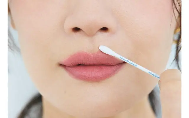 2.乾かないうちに山の輪郭をぼかす