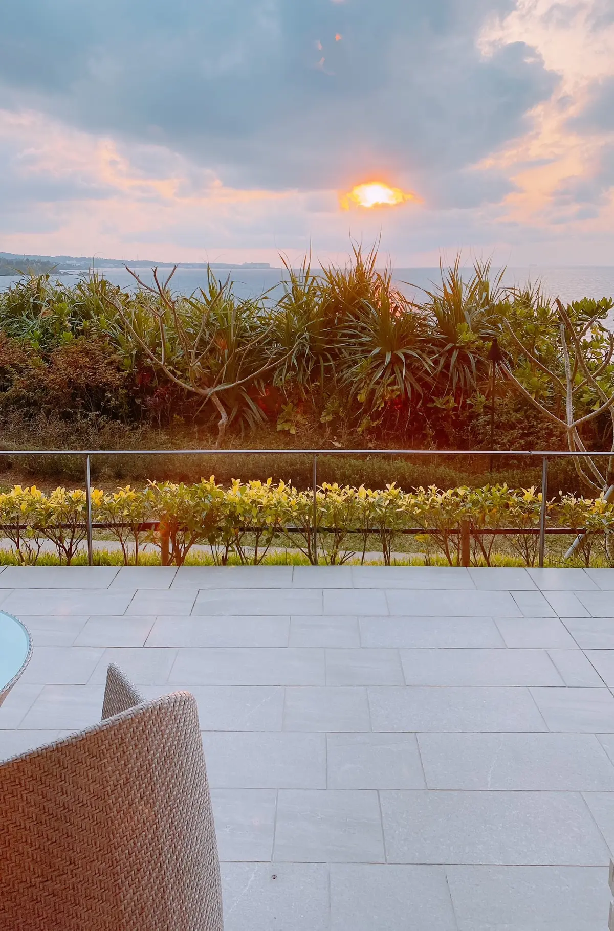 ハレクラニ沖縄SHIROUX夕日