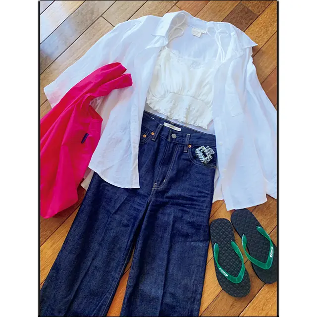 私の典型的なデイ リーデニムスタイル。