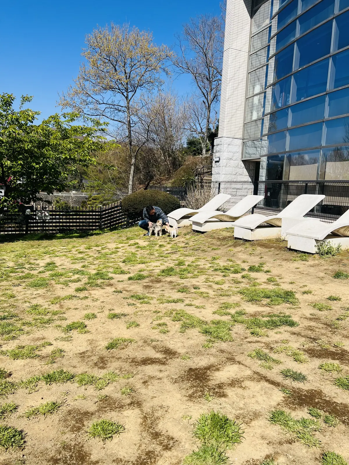 ドッグランもついてます！