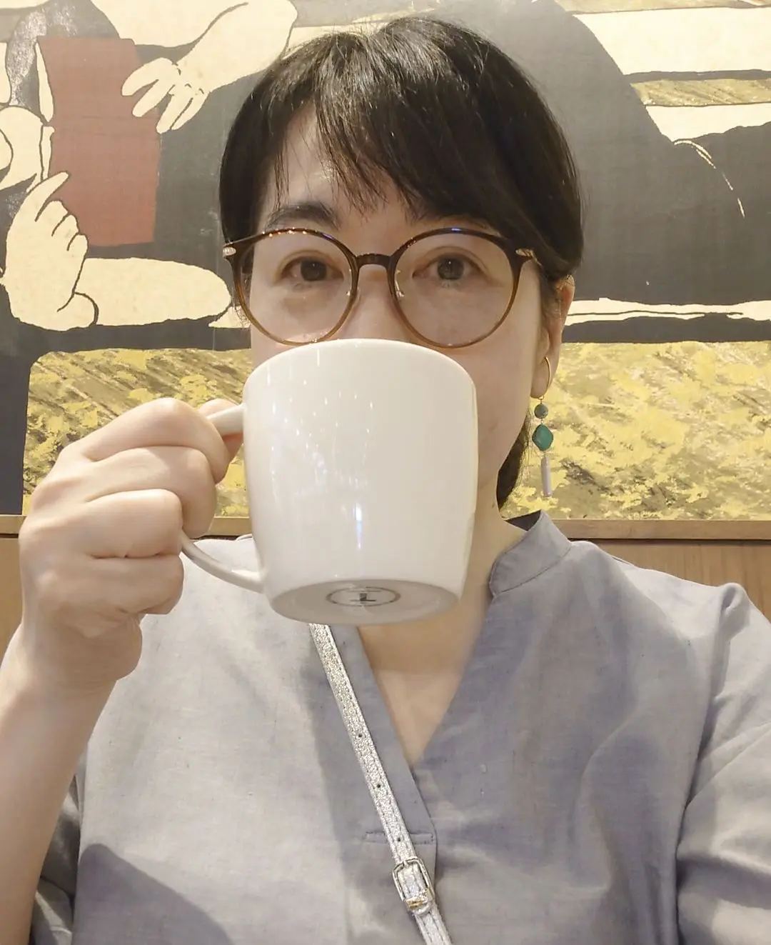 フロントライン後のスタバの私