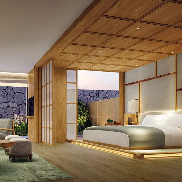 天然温泉がついた101〜111㎡の「Onsenスイート」