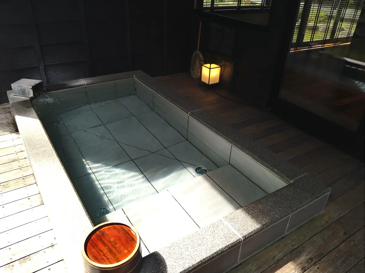 龍言の露天風呂