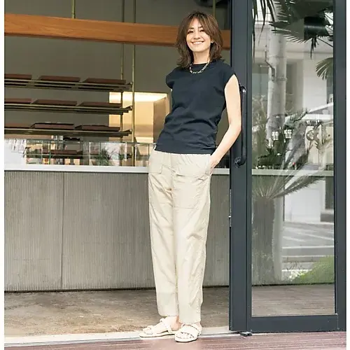 YLEVE オーガニックコットンプルオーバー ￥11,000