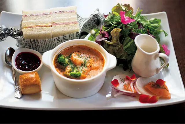 ランチの定番ワンプレート、「Café 1894 ガーデンプレート」