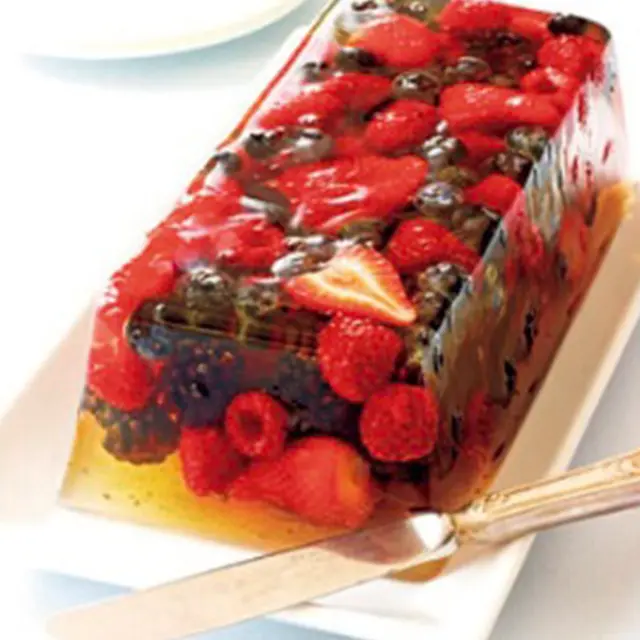 いちごたっぷりのテリーヌ