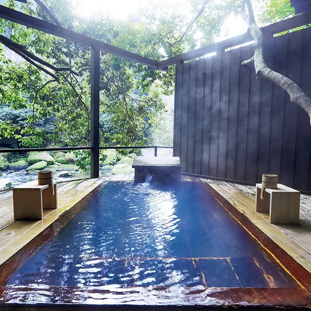 貸し切り露天風呂「七実の湯」