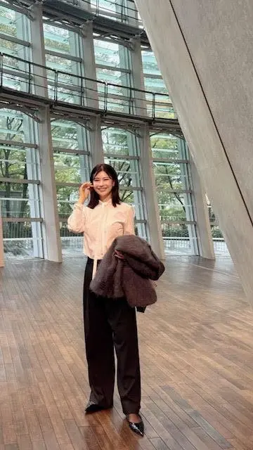 国立新美術館にて