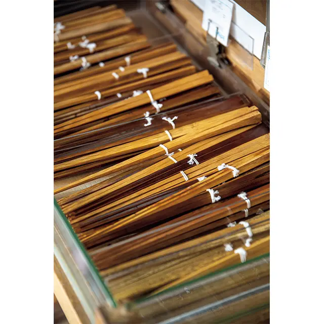 すす竹を用いた「みやこばし」