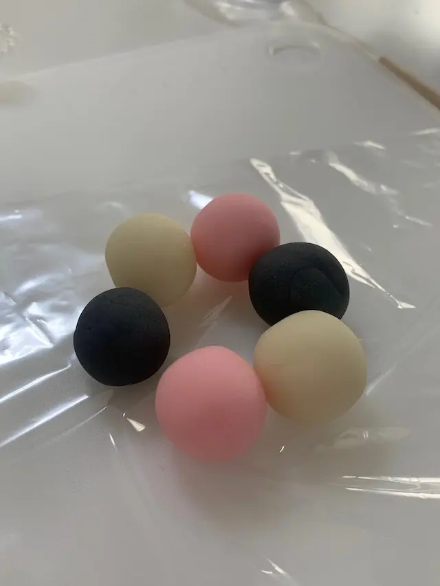 鎌倉手毬　和菓子　和菓子作り