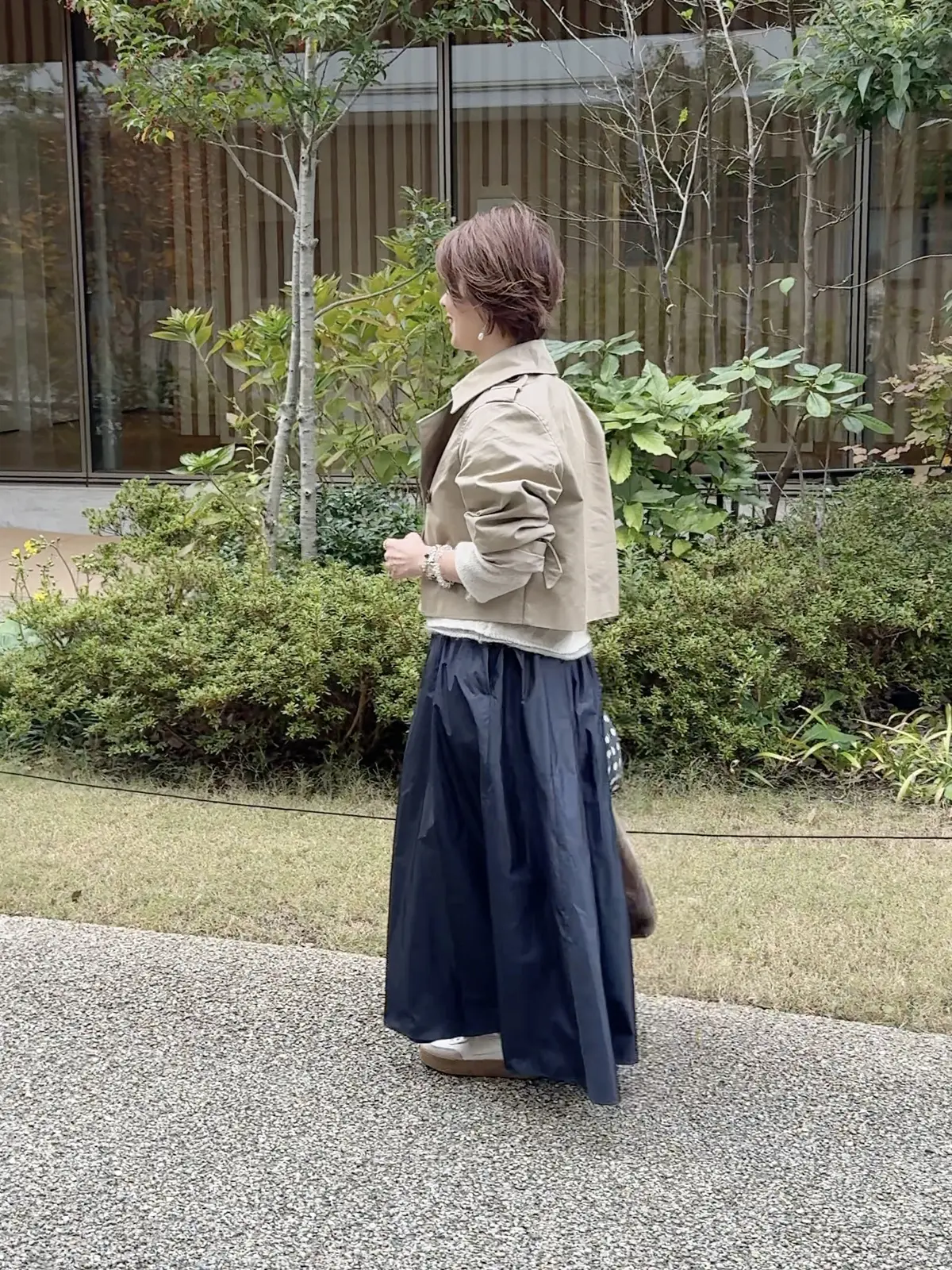 ショートトレンチでつくる大人カジュアルのの画像_3