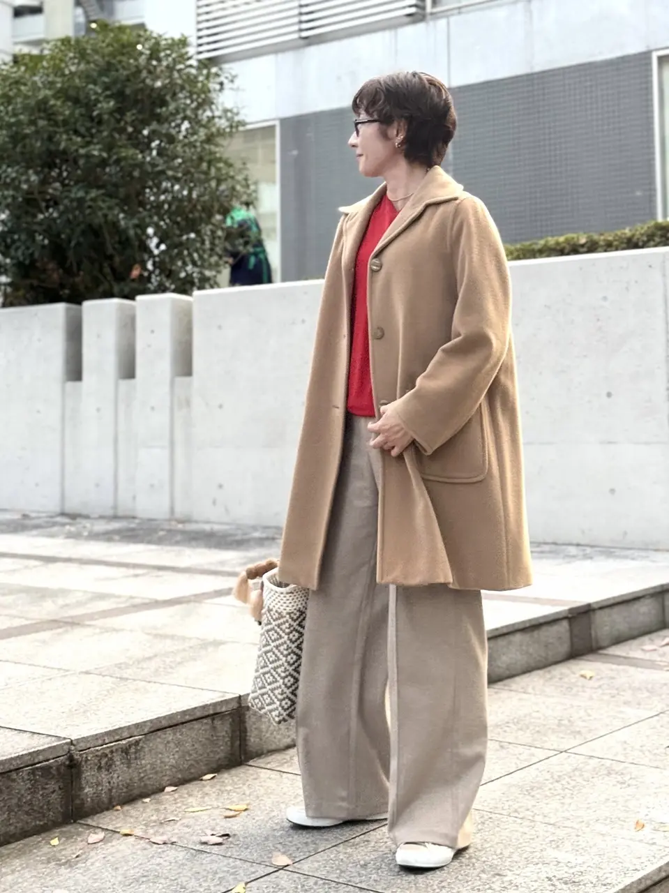 Max Mara コート コーデ 02