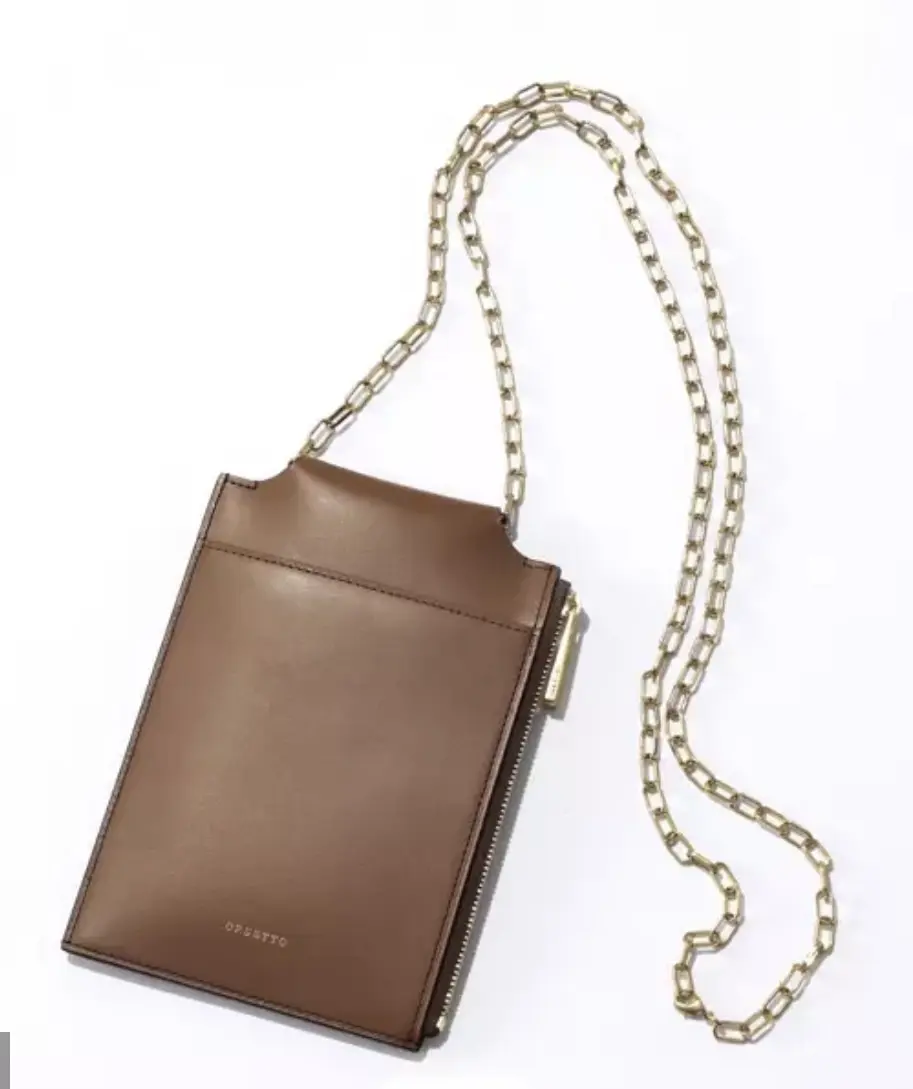 スマホウォレットバッグはゴールドチェーンの画像_1
