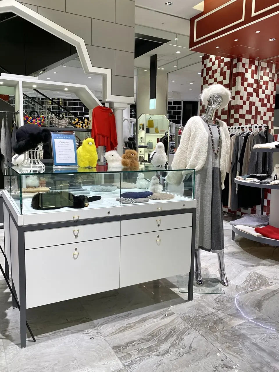 hinka rinka Simpleブース