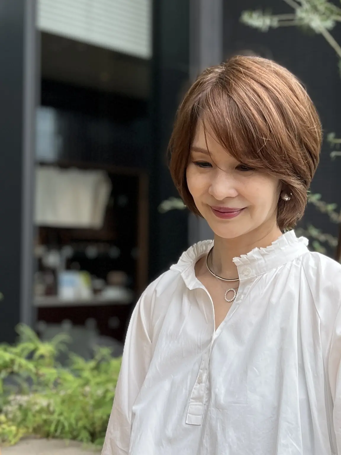 甘ブラウスで丸の内ランチの画像_4