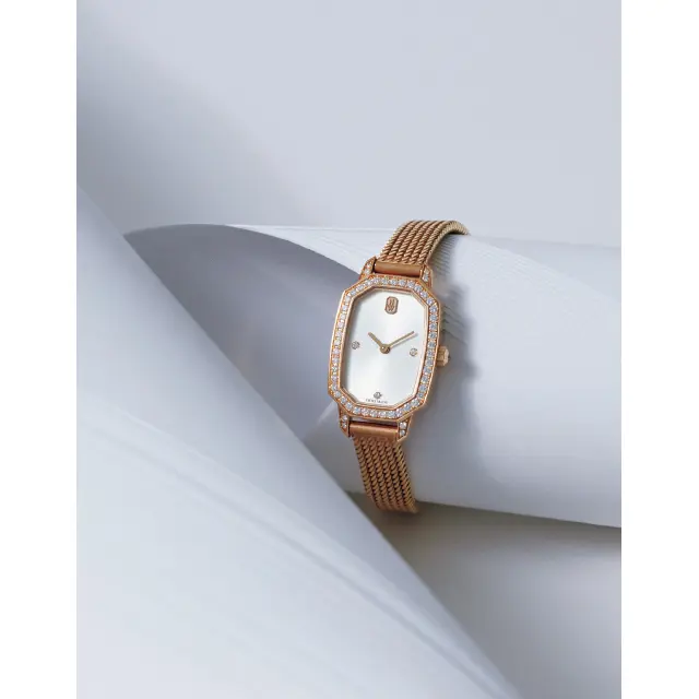 ローズゴールドとダイヤモンドの気高き競演