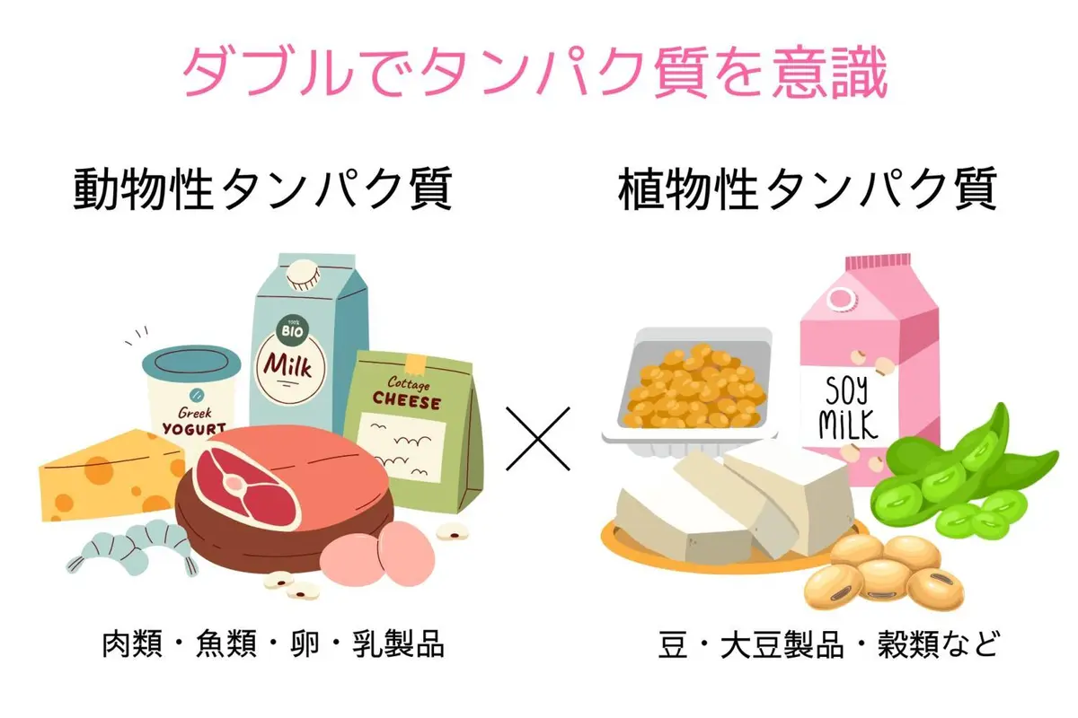 OurAge×Webエクラ　ダブルでタンパク質を意識