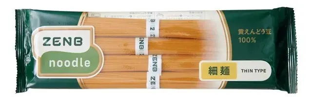 ゼンブヌードル 細麺（2袋・8食分）￥792／ZENB JAPAN