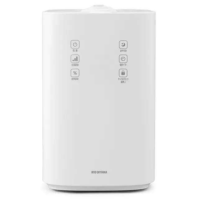 上給水ハイブリッド式加湿器UHK-500-W　￥18,100（編集部調べ）／アイリスオーヤマ　
