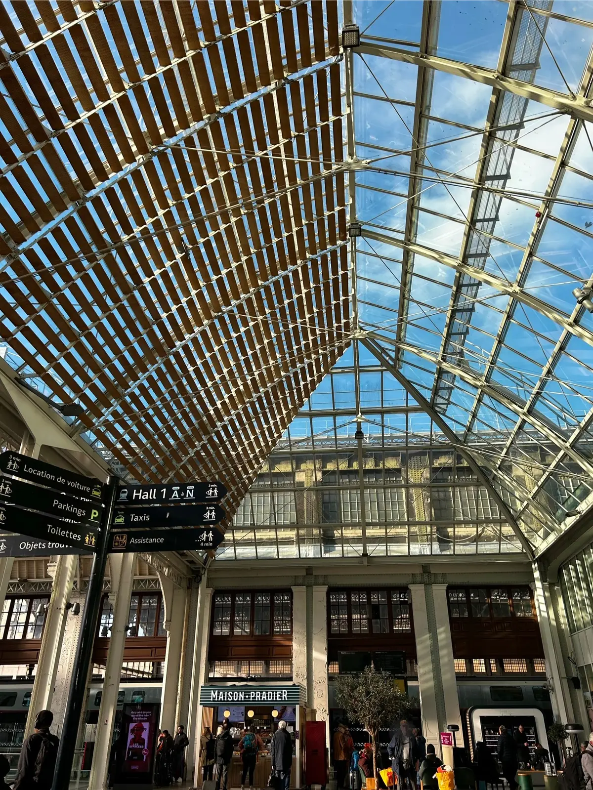 Gare de Lyon駅　　鉄道　鉄道の旅