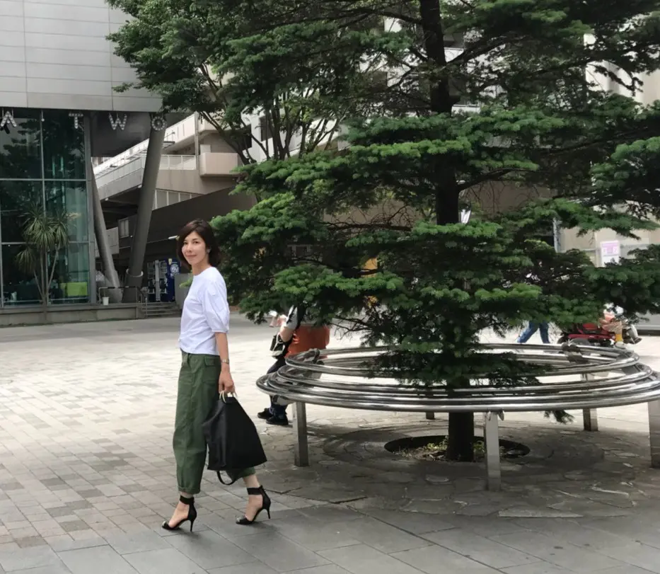 私のしゃれ見えパンツ ベイカーパンツの画像_3