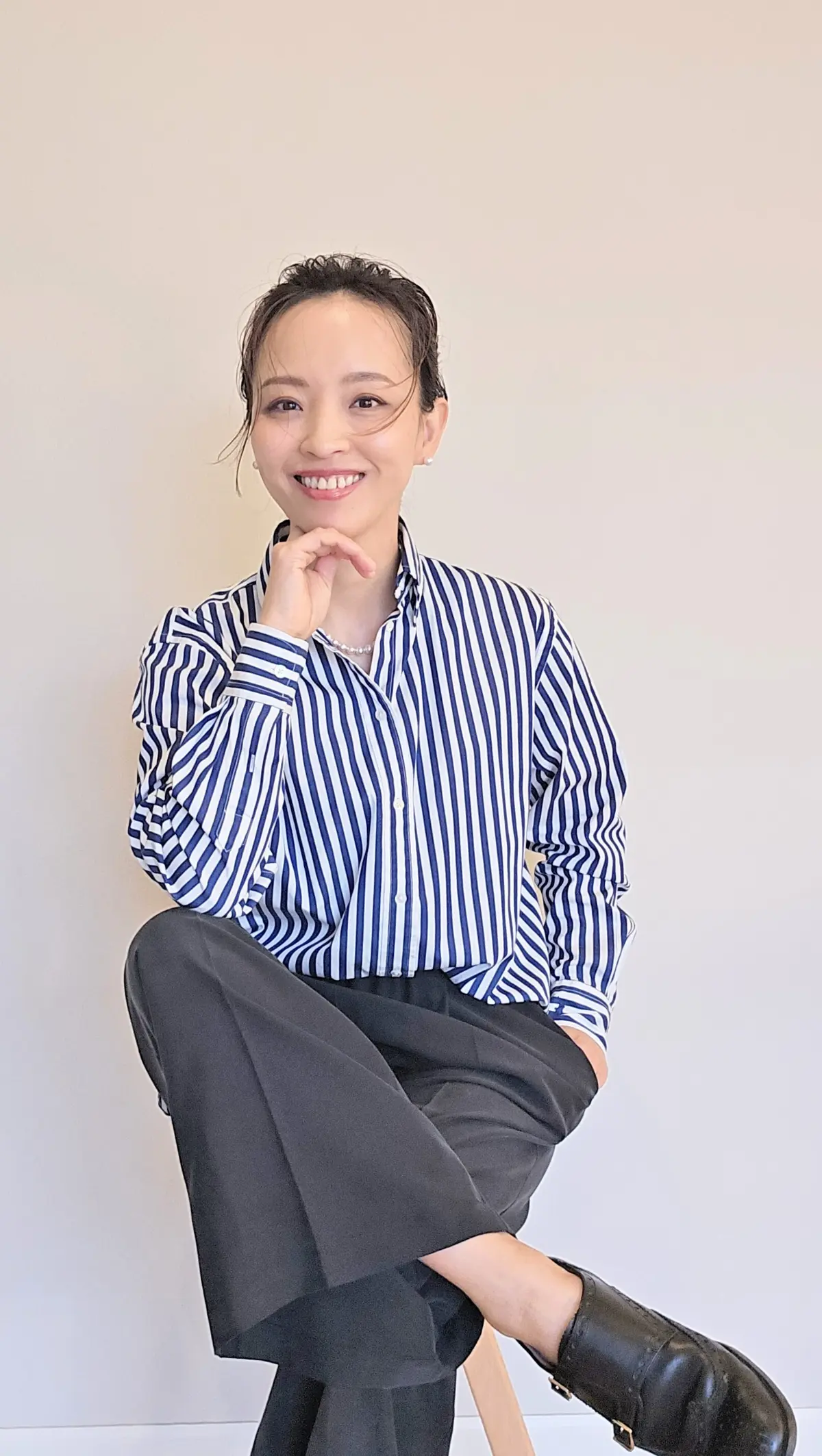 E by eclat美脚イージーパンツでの画像_9