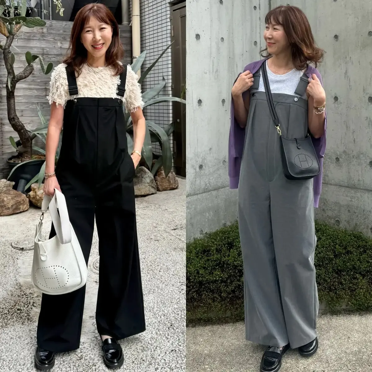 ２色買いして大活躍♡ GUサロペットパンツ