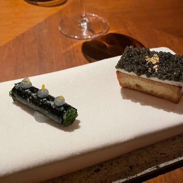 奥日光カリナリージャーニー vol.2 ARMANI/RISTORANTEのアミューズ