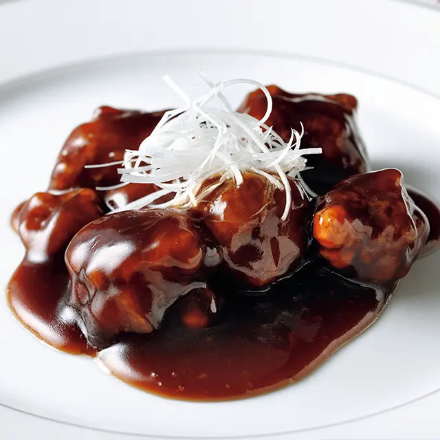 「黒酢の酢豚」180g ￥1,296