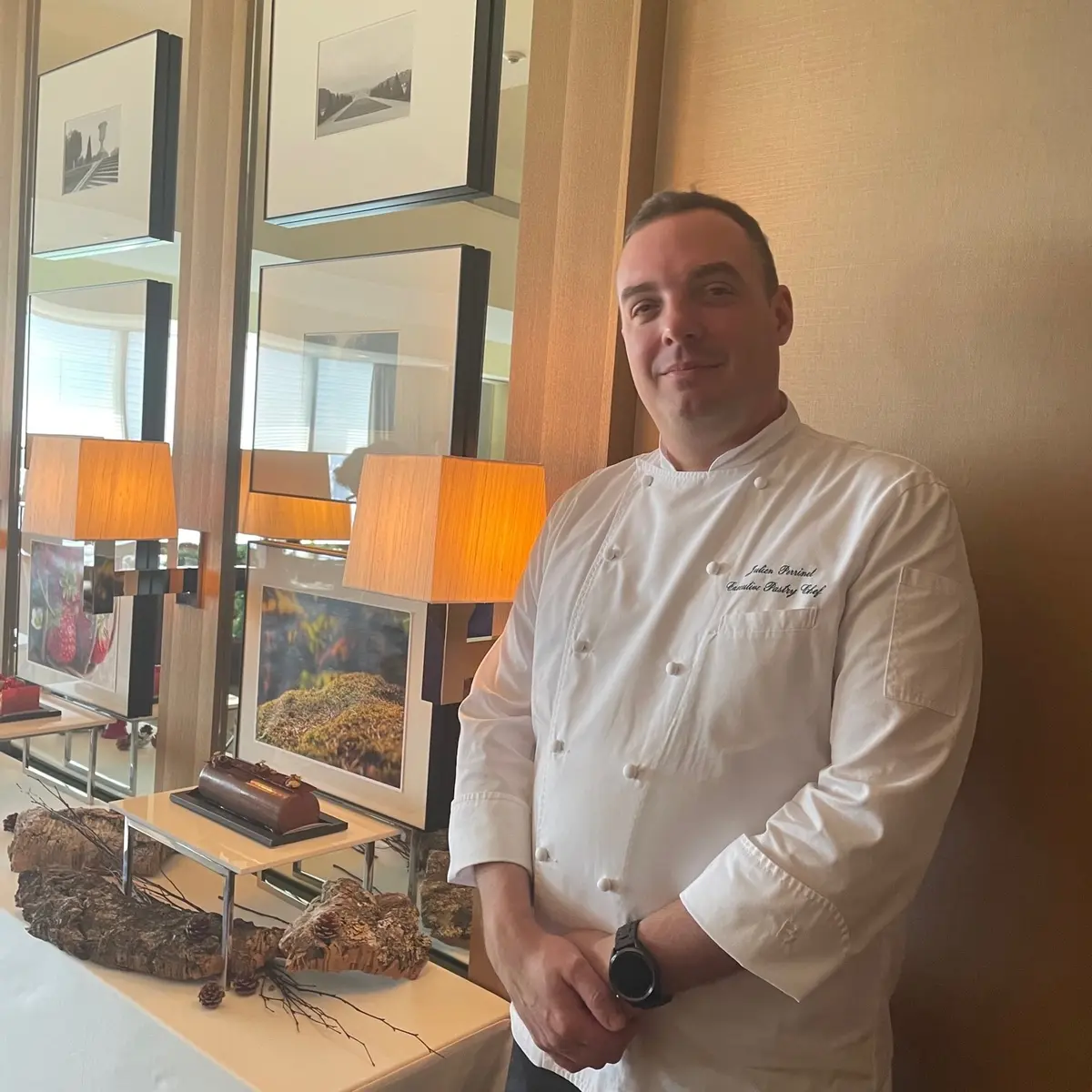 パーク ハイアット 東京 エグゼクティブ ペストリーシェフのジュリアン ペリネさん