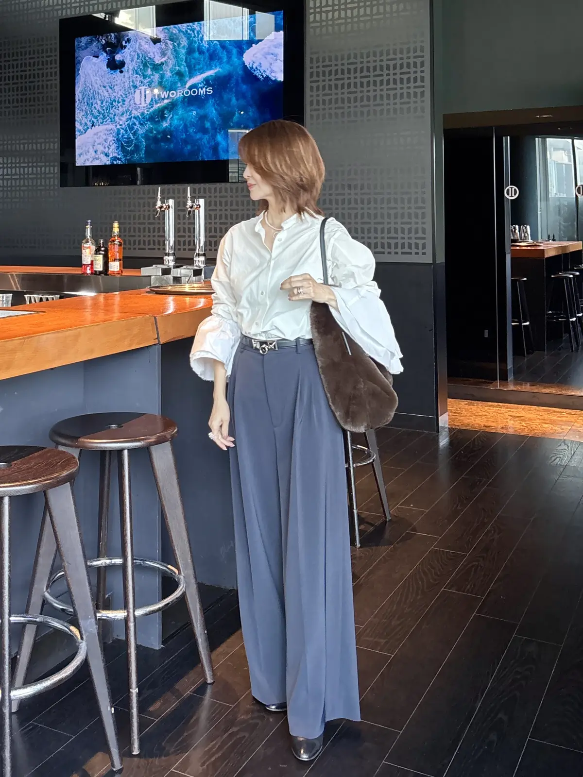 青山ランチと、今日の装いの画像_2