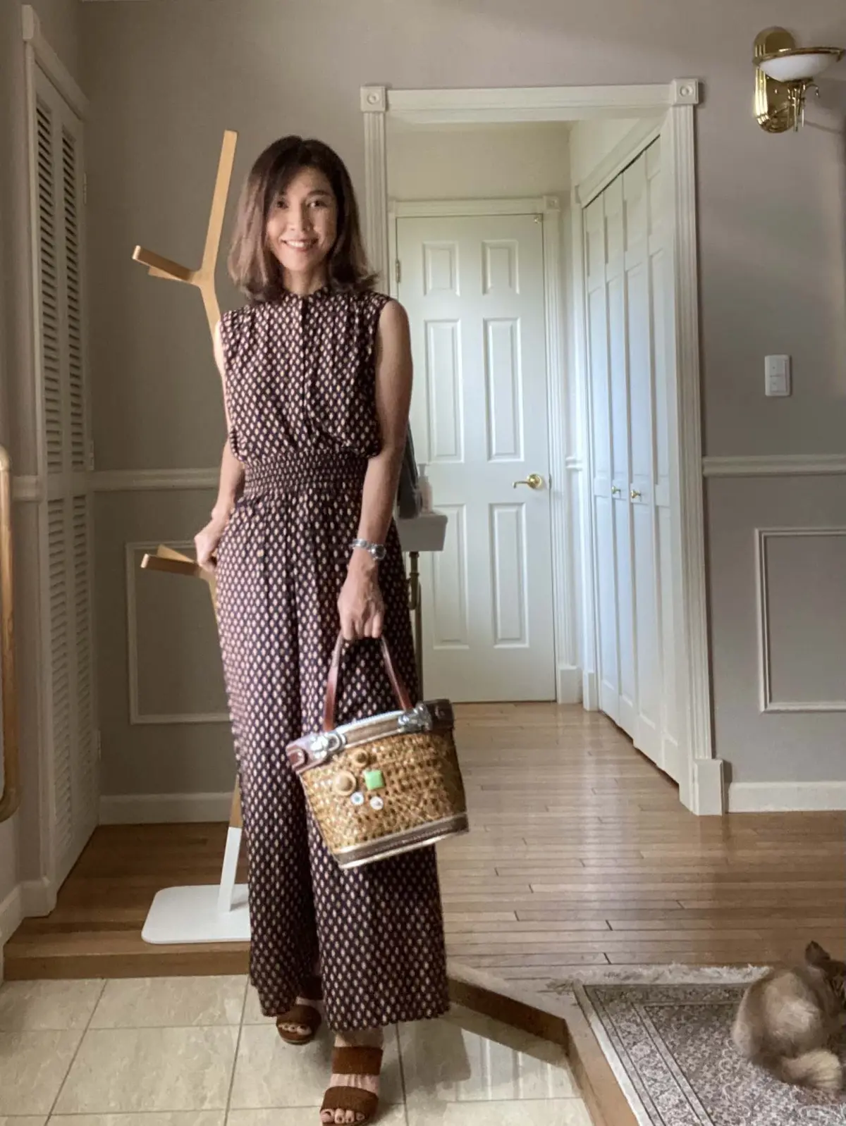 セットアップで時短コーデの画像_2