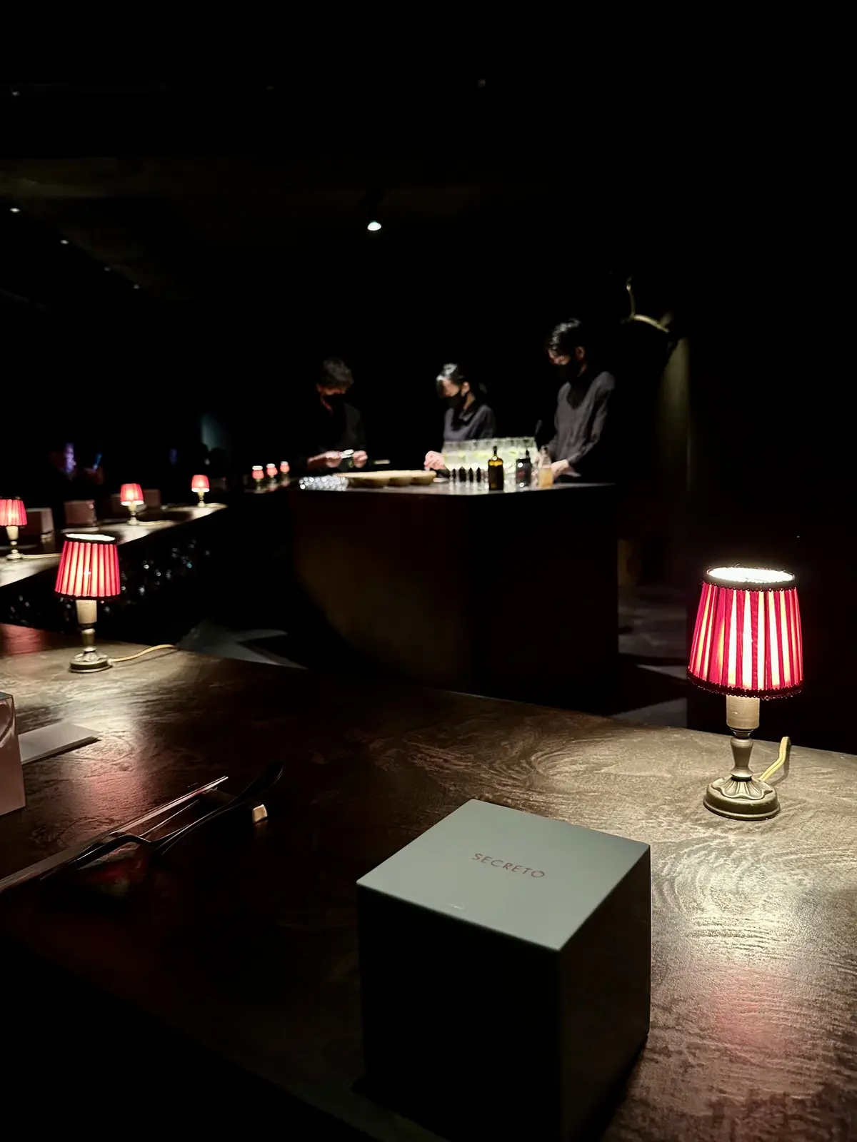 神楽坂にあるレストラン「SECRETO」店内写真