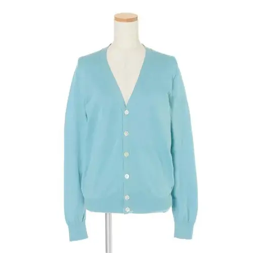 SLOANE×eclat コットン天竺Vカーディガン ￥26,400