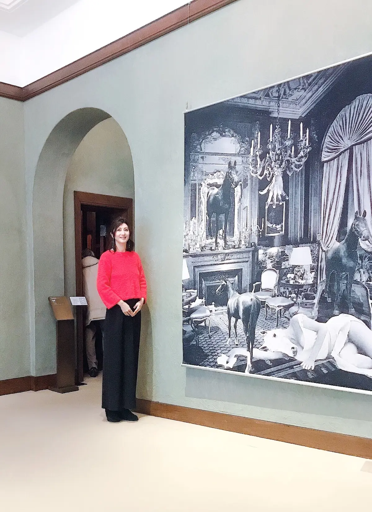 ピンクコーデ in 庭園美術館の画像_1