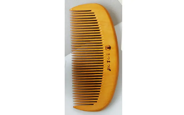 京都で購入した手のひらサイズつげのくし