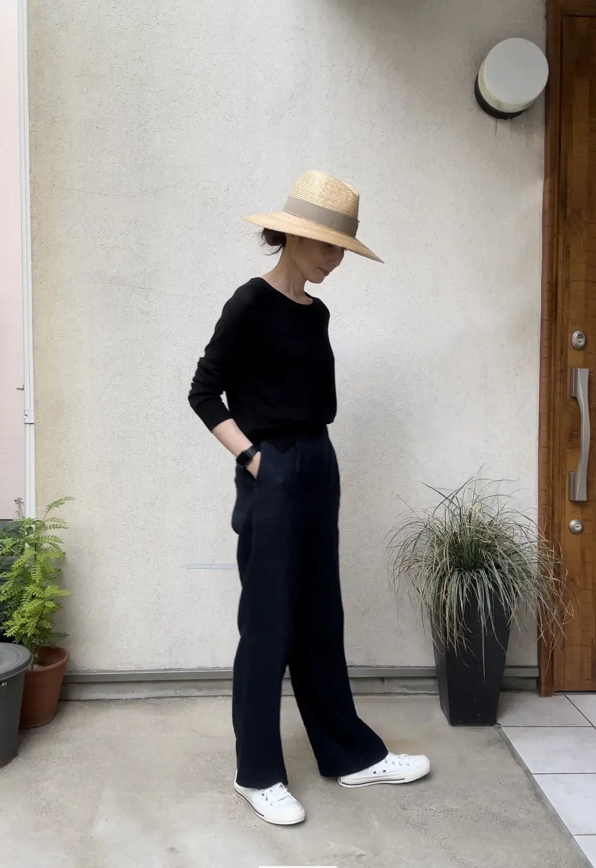 エクラ 華組 梁瀬理砂さんの帽子コーデ