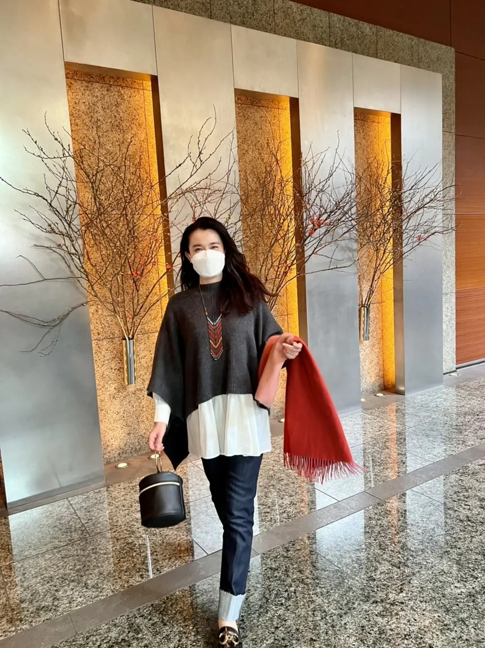 50代フラット靴