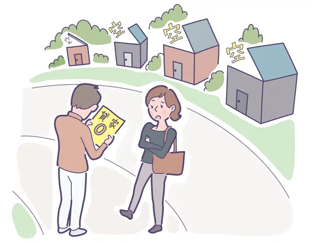 賃貸物件は見つかりにくい